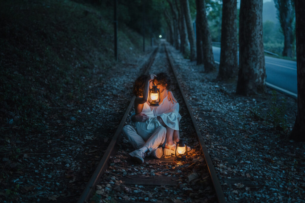 Non-traditional wedding photographer for introverted couples