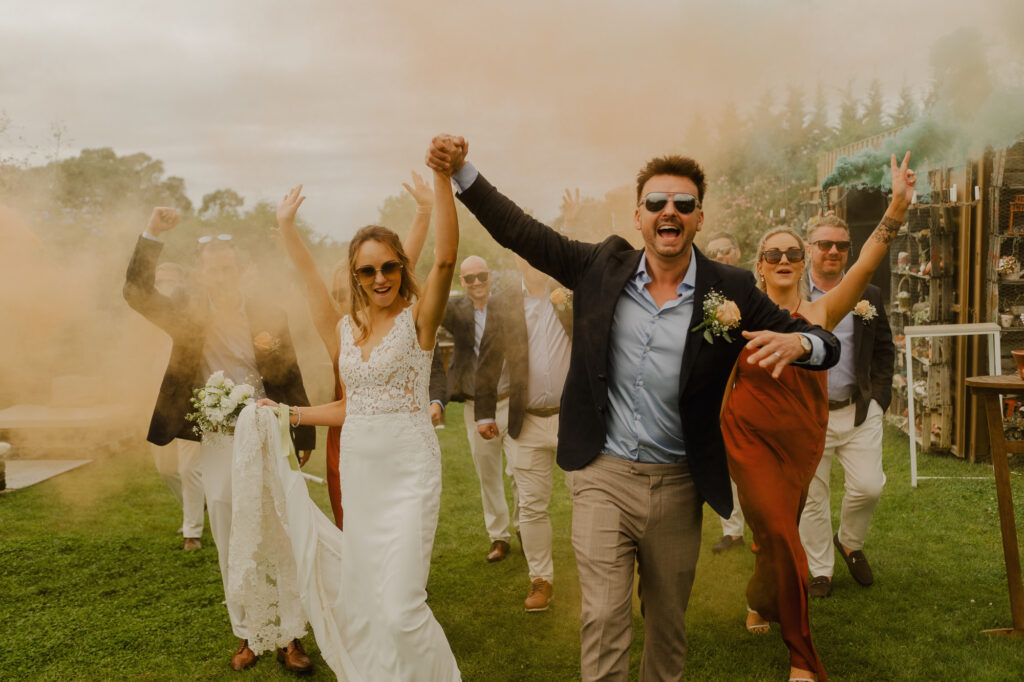 Outdoor wedding ceremony in Lisbon captured by Make Me Feel